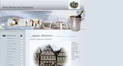 Desktop Screenshot of hotel-ratsstube-calw.de